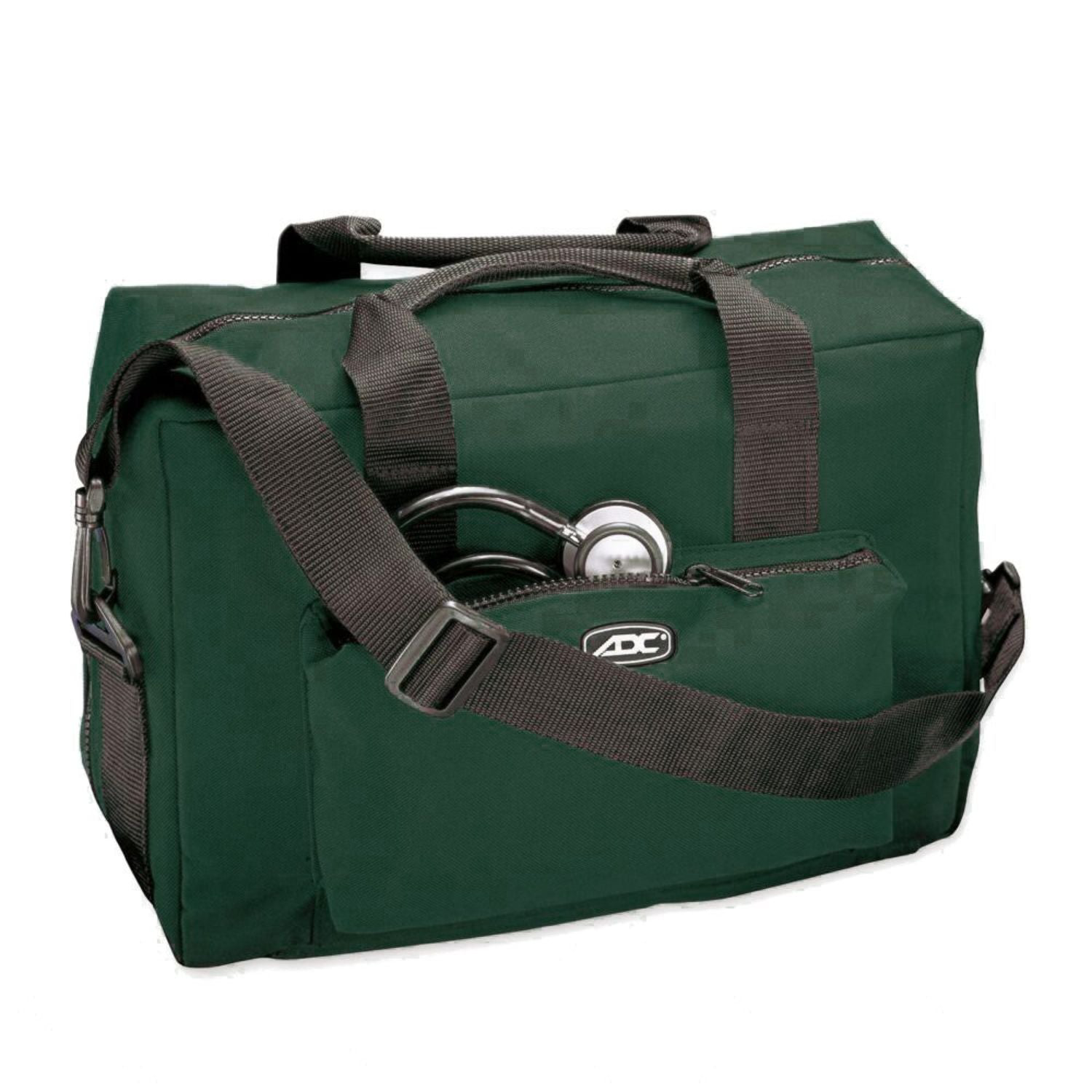 Bolso Emergencia Medico / Enfermera 1024Dg Verde Oscuro — ADC® (ECT96906)