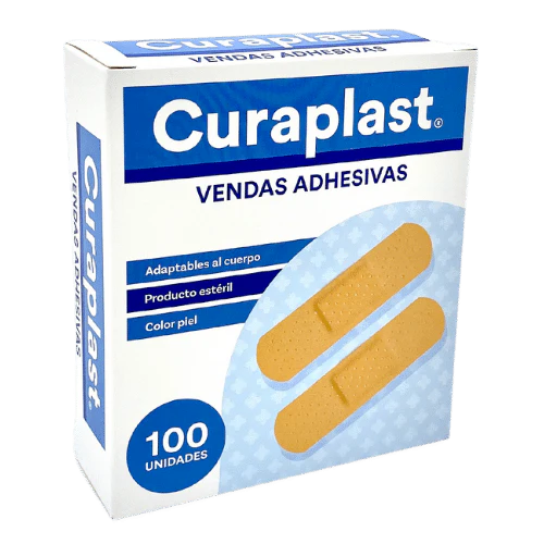 Curaplast Parche Curita Rectangular 100 und — Genérico (ECT96985)