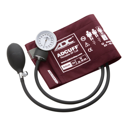 ESFIGMOMANOMETRO ANEROIDE 760 ADC BURDEO 760-11ABD — ADC® (ECT96876)
