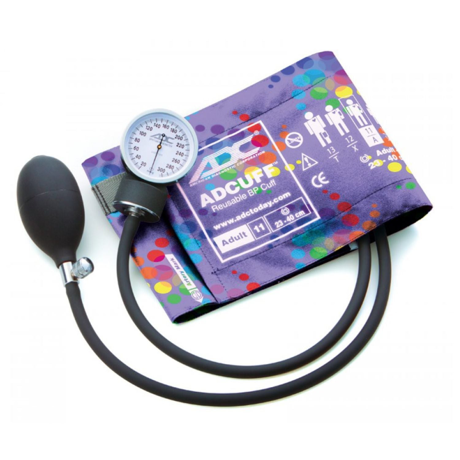 Esfigmomanometro Aneroide  Adc 760 Azul Swirly — ADC® (ECT96922)