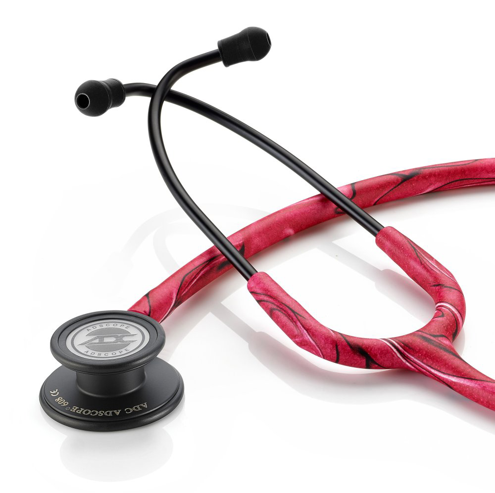 Fonendoscopio Adc Adulto Adscope 608 Rosa Medianoche Tactical — ADC® (ECT96827)
