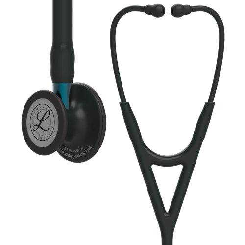 Fonendoscopio Littmann Cardiology IV Black Edition Vástago Azul 6201 — Littmann® (ECT97201)