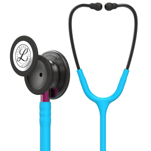 Fonendoscopio Littmann Classic III Turquesa Smoke Vástago Violeta 5872 — Littmann® (ECT97181)