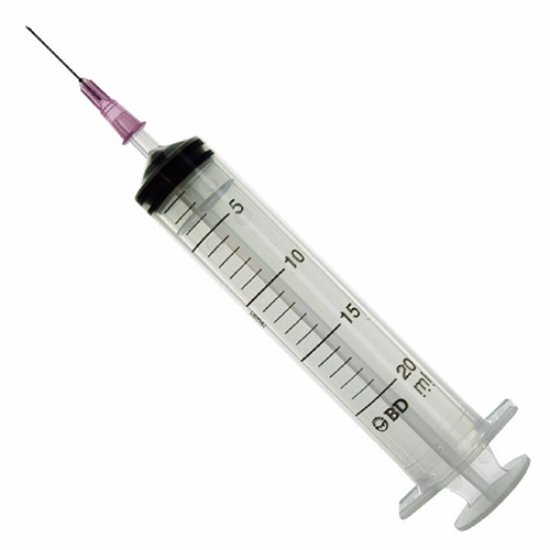 JERINGA 20ML C/AG 21G X 11/2 LUER LOCK CJ. X 50UNDS. — GenÃ©rico (ECT97464)