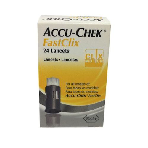 Lancetas Accu-Chek®Fastclix 24 unidades (Para Performa Nano y Guide) — Accu-chek® (ECT97124)