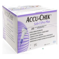 ACCU-CHECK SAFE T PRO PLUS CJ X 200 LANCETAS — ROCHE (ECT50004)
