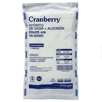 APOSITO GASA NO TEJIDO 20X25CM PQ.10 — Cranberry (ECT50131)