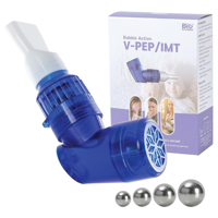 Dispositivo de ejercicio respiratorio 3 en 1 | Bigbreath V-PEP/IMT — Bigbreath (ECT97300)
