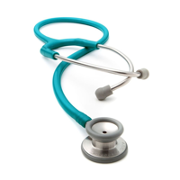 Fonendoscopio Adc Pediatrico Adscope 604 Azul Caribe Metalico — ADC (ECT96832)
