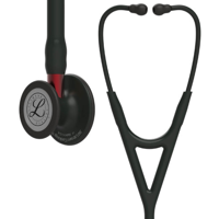 Fonendoscopio Littmann Cardiology IV Black Edition Vástago Rojo 6200 — Littmann (ECT97200)