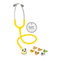Fonendoscopio Pediátrico Spirit Fun Animal - Amarillo — Spirit (ECT97139)