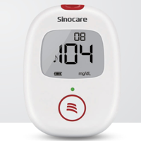 GLUCOMETRO SAFE AQ VOICE — Sinocare (ECT96742)