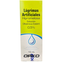 LAGRIMAS ARTIFICIALES 0.5% SOL. OFT. X 15 ML FCO. — OPKO CHILE S.A (ECT50693)