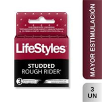 LIFESTYLES STUDDED - ROUGH RIDER ESTCH. X 3 UND. — PRATER (ECT50706)