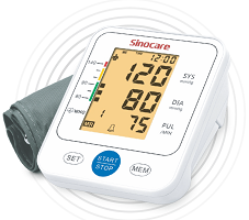 MONITOR DE PRESION ARTERIAL CERT: CE,ISO Y FDA — Sinocare (ECT94251)