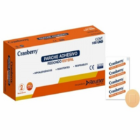 PARCHE CURITA REDONDO X 100 — Cranberry (ECT50936)