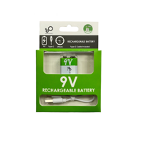 Pila Recargable USB 9V — Genérico (ECT97150)