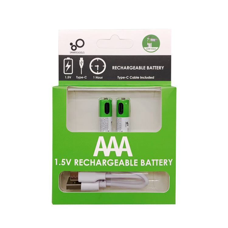 Pilas Recargable USB AAA — Genérico (ECT97147)