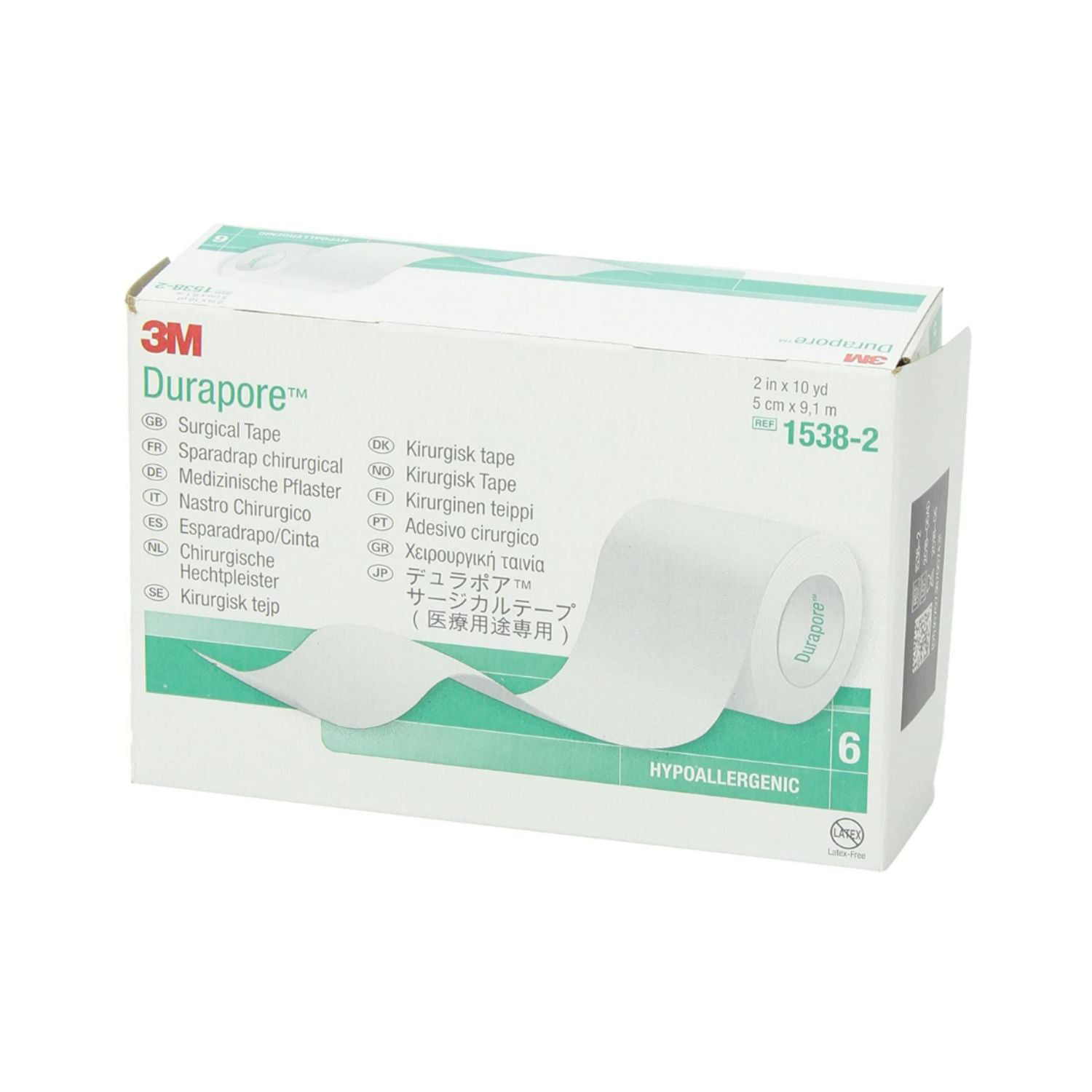 Tela Durapore 3M 5 Cm X 9,1 M 1538-2 x 6 unidades — 3M® (ECT97223)
