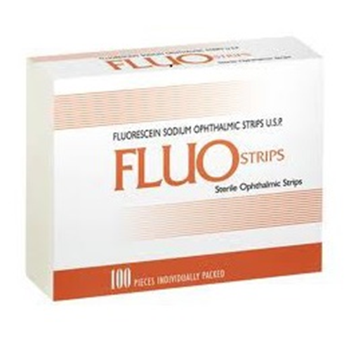 TIRA DE FLUORESCEINA FLUO STRIPS X 100 UNIDADES — MEDICAL CHOICE (ECT51360)