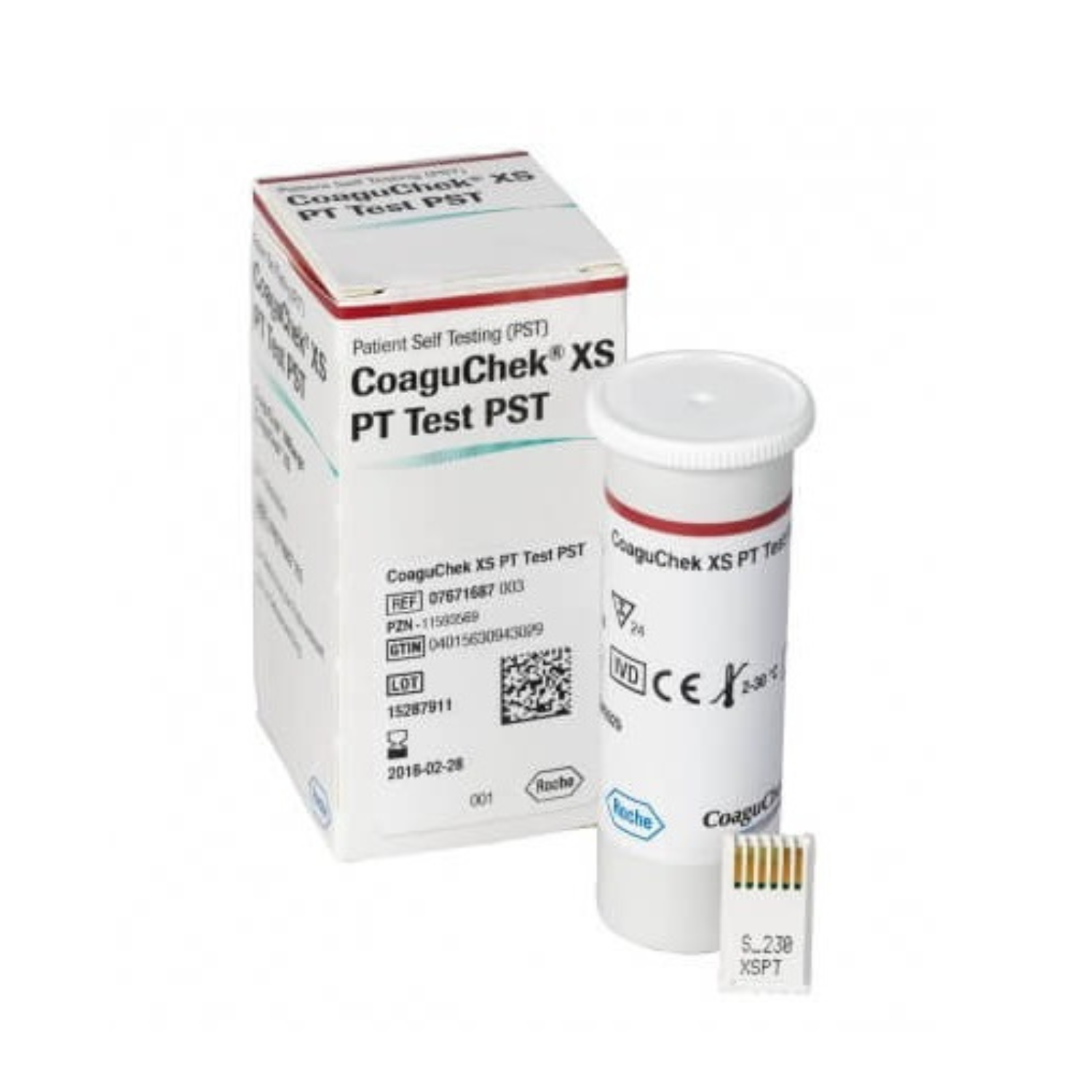 Tiras Reactivas CoaguChek XS 6 unidades — Coaguchek® (ECT97111)